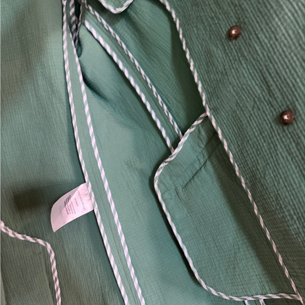 Veronica Beard Mint Green Double-Breasted Blazer - Picture 11 of 16